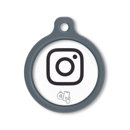 Blucky Social NFC Instagram Weiss Tag large