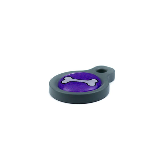 Blucky Bone Violet Médaille small