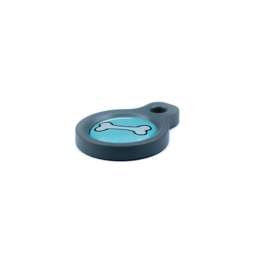 Blucky Bone Turquoise Pastel Médaille small