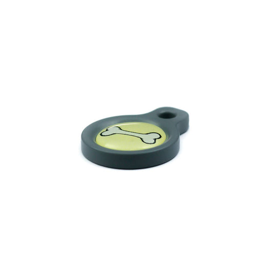 Blucky Bone Jaune Pastel Médaille small