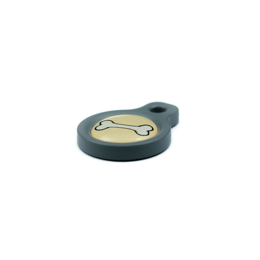 Blucky Bone Orange Pastel Médaille small