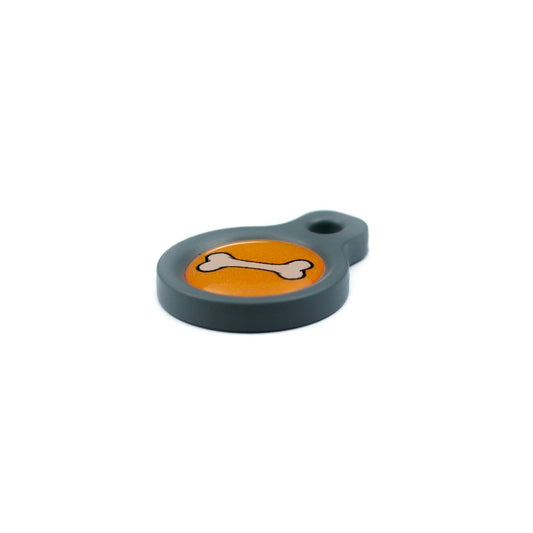Blucky Bone Orange Médaille small