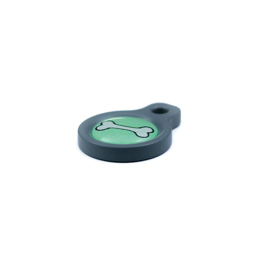 Blucky Bone Vert Pastel Médaille small