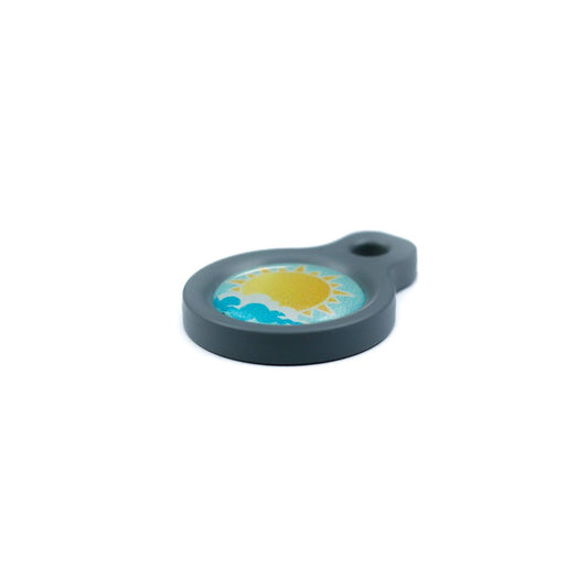 Blucky Sunny Turquoise Pastel Médaille small