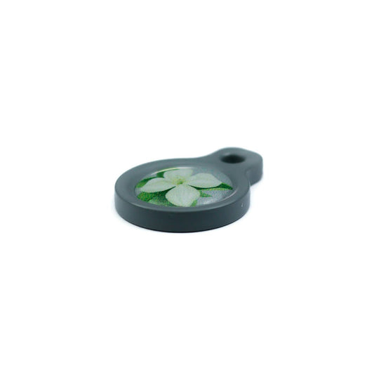 Blucky Jasmine Grey Dog Tag small