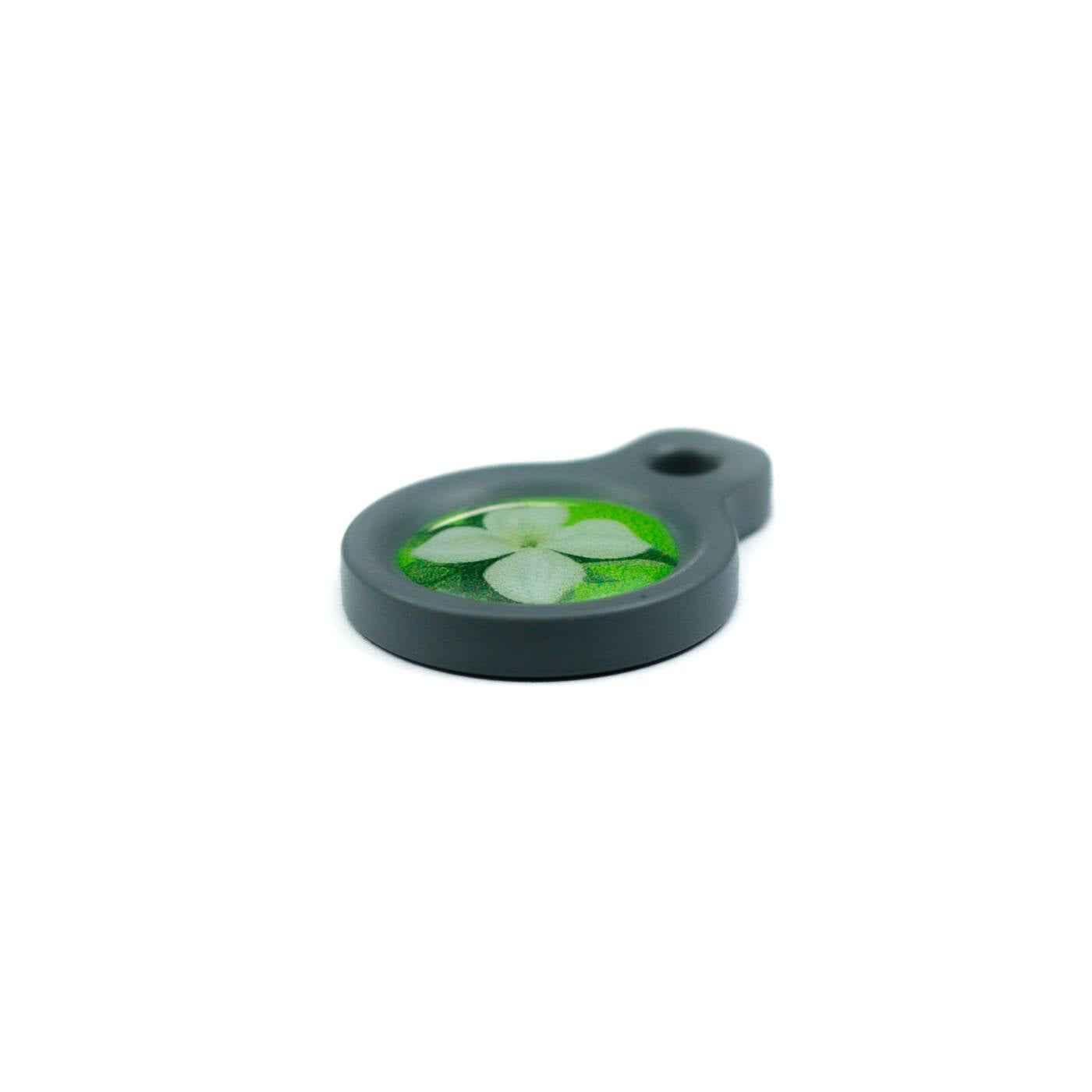 Blucky Jasmine Lime Green Dog Tag small