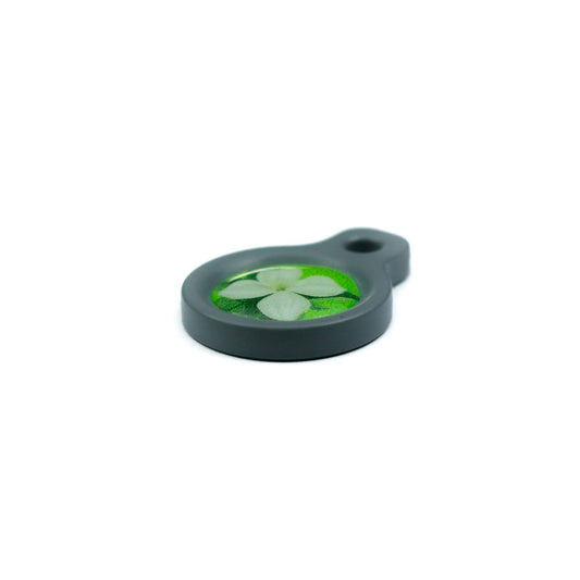 Blucky Jasmine Lime Green Dog Tag small