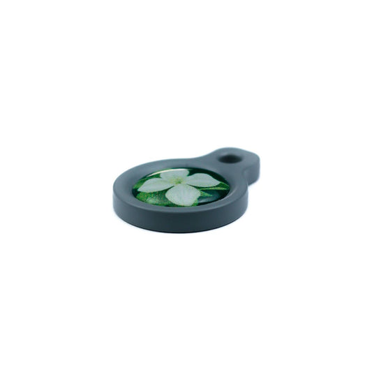 Blucky Jasmine Dark Green Dog Tag small