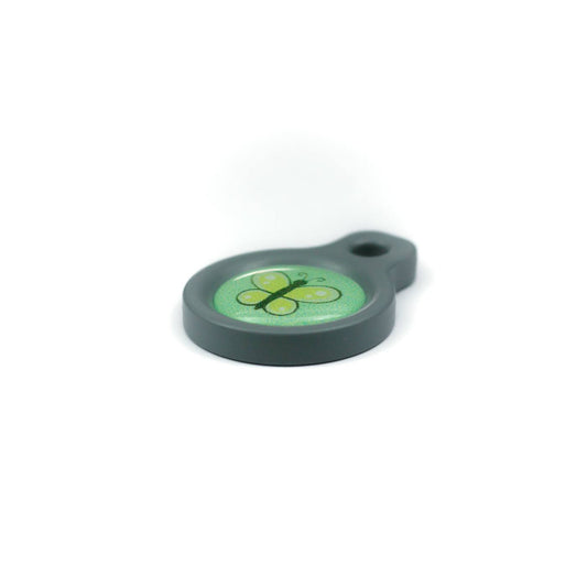 Blucky Butterfly Citron Vert Médaille small