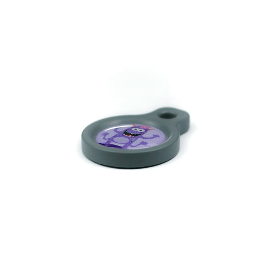 Blucky Beastie Pastel Purple Dog Tag small