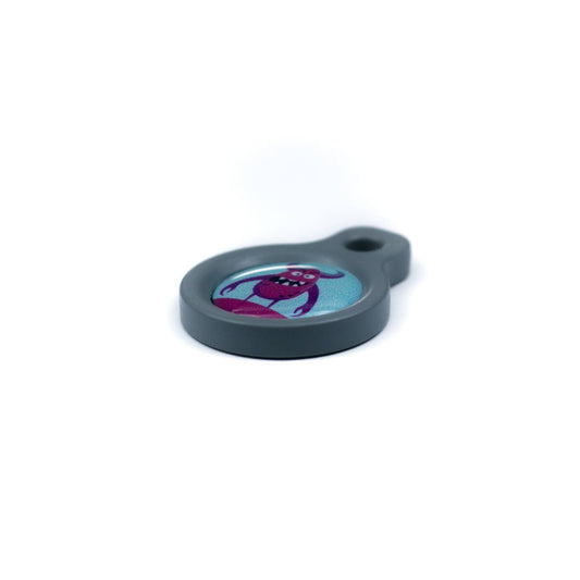 Blucky Beastie Pastel Turquoise Dog Tag small