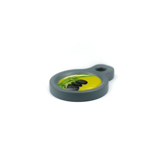 Blucky Bamboo Yellow Dog Tag small