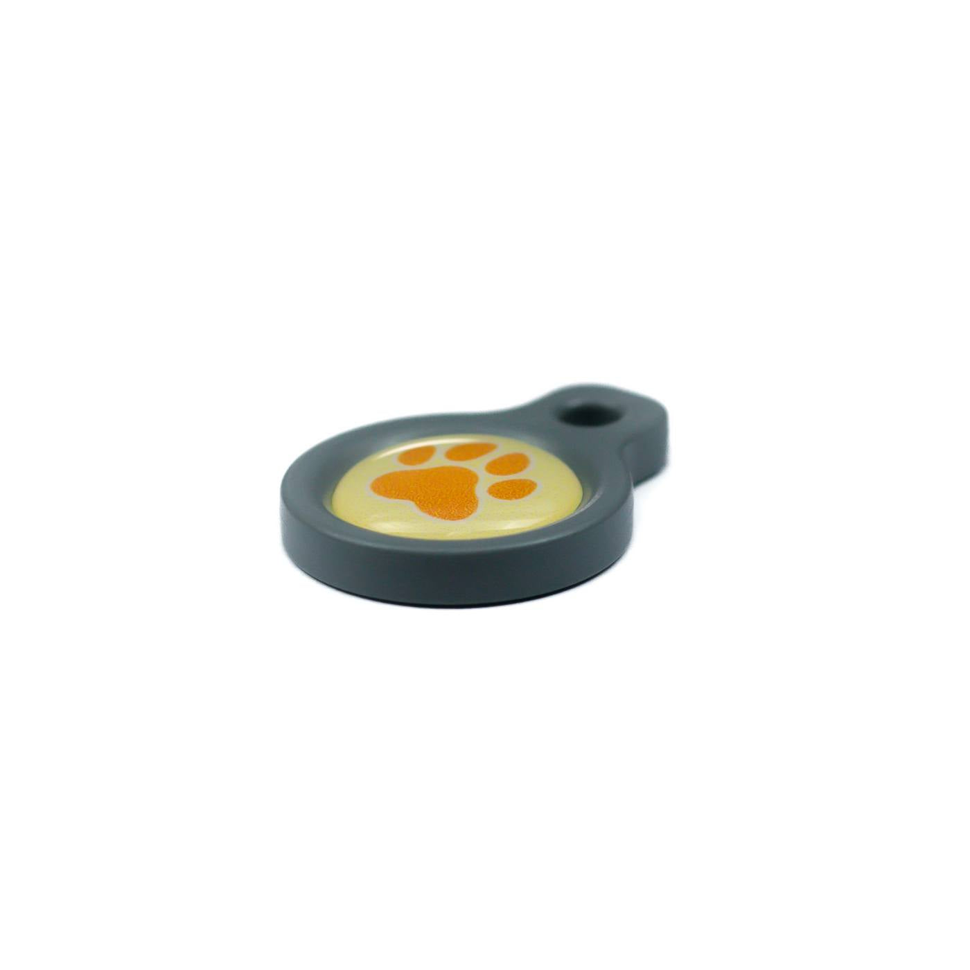 Blucky Wild Paw Pastel Yellow Dog Tag small