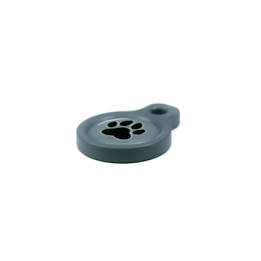 Blucky Wild Paw Grey Dog Tag small