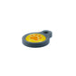 Blucky Wild Paw Yellow Dog Tag small