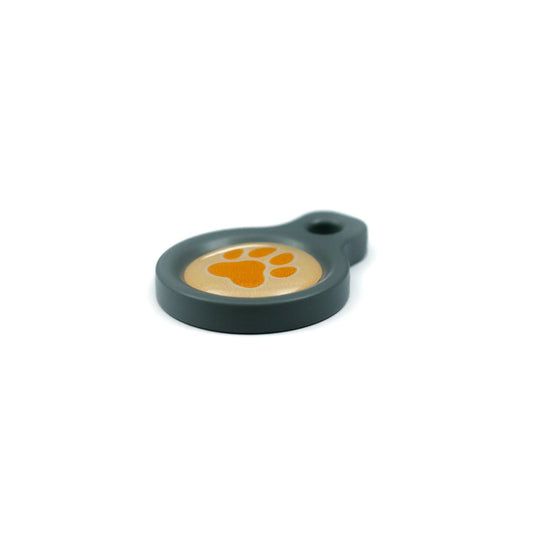 Blucky Wild Paw Pastel Orange Dog Tag small