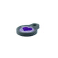 Blucky Heart Pastel Purple Dog Tag small