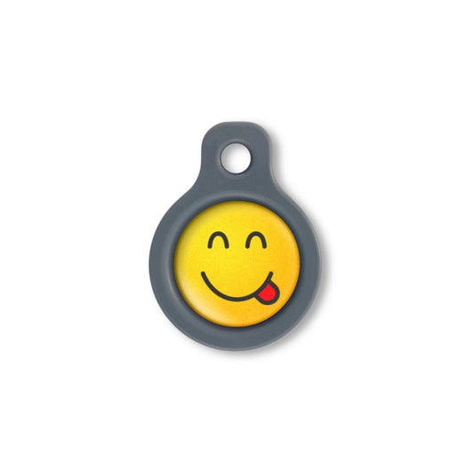 Blucky Smiley Lick Dog Tag small