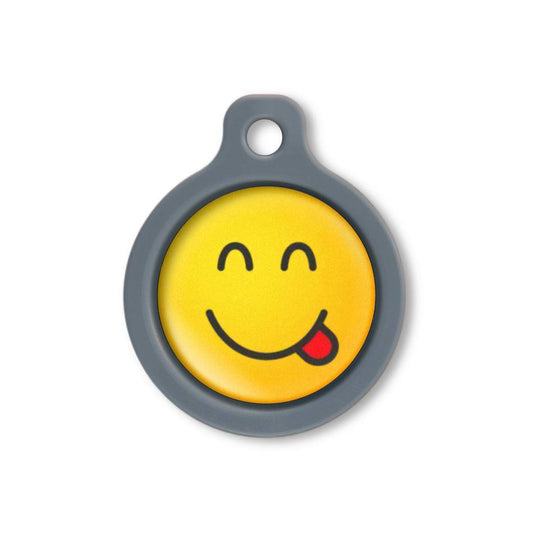 Blucky Smiley Lick Dog Tag medium