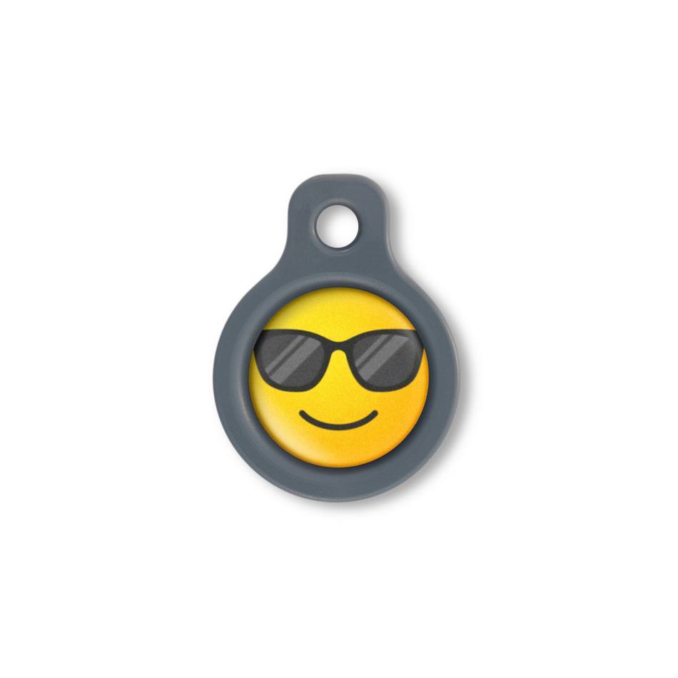 Blucky Smiley Cool Dog Tag small