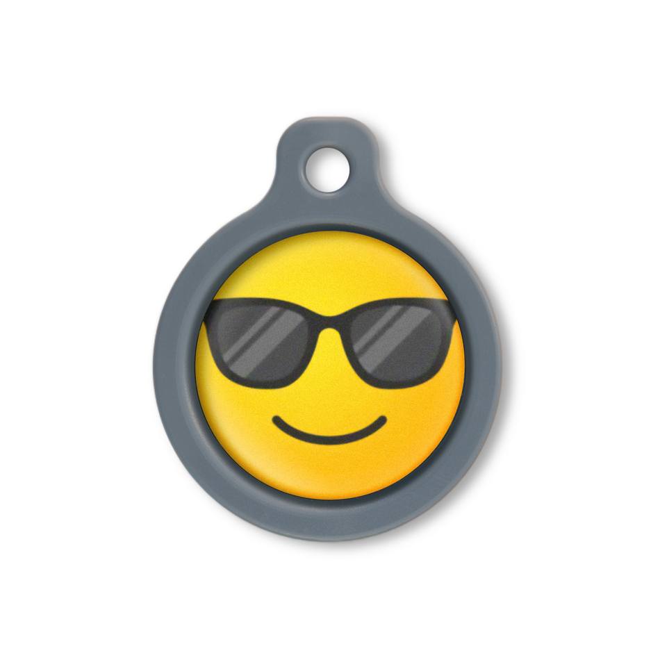 Blucky Smiley Cool Dog Tag medium