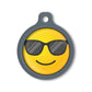 Blucky Smiley Cool Dog Tag large