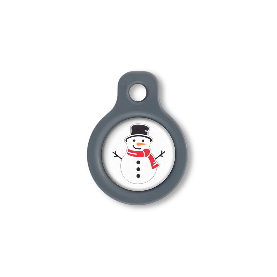 Blucky Snowman Dog Tag small