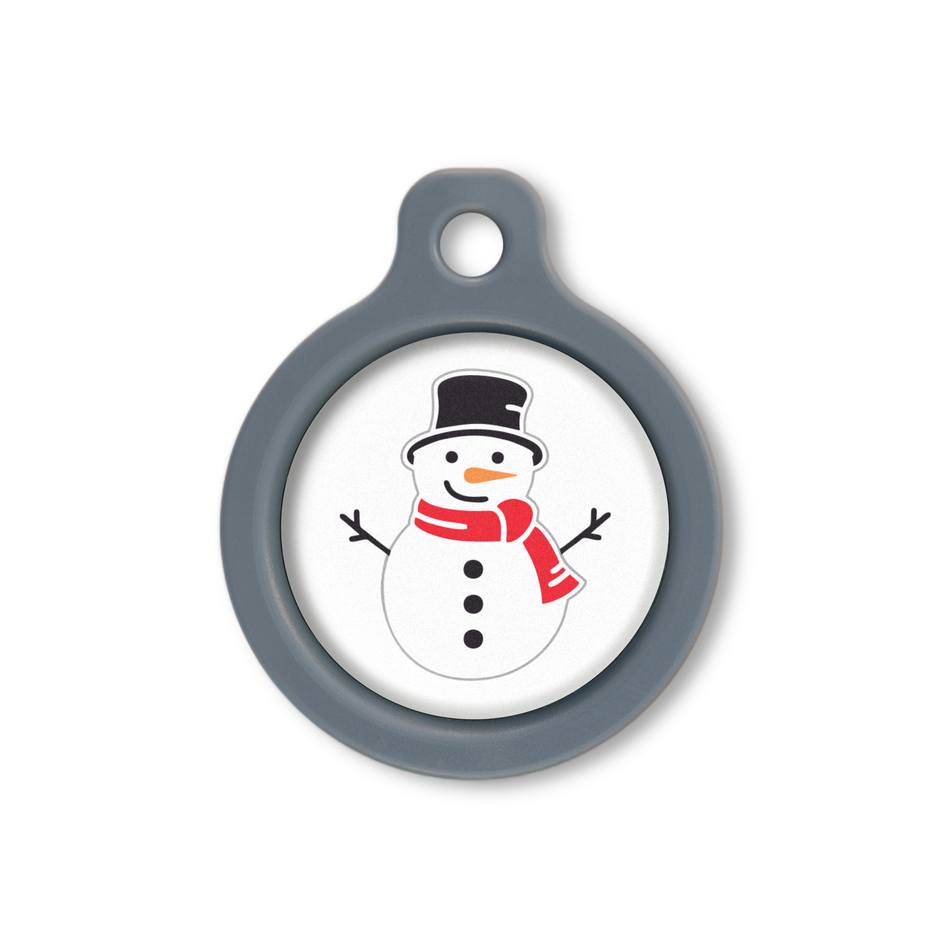 Blucky Snowman Dog Tag medium