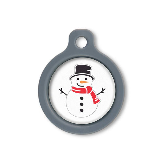 Blucky Snowman Dog Tag medium