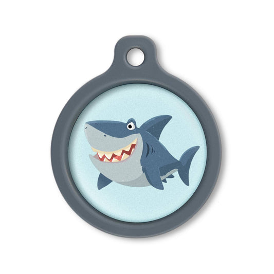 Blucky Shark Hundemarke large