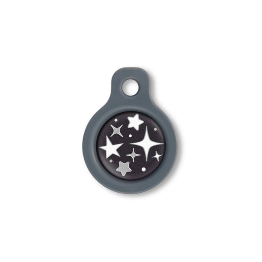 Blucky Starglow Black Dog Tag small