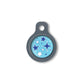Blucky Starglow Turquoise Blue Dog Tag small