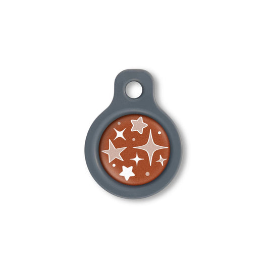Blucky Starglow Brown Dog Tag small