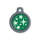 Blucky Starglow Dark Green Dog Tag medium