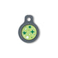 Blucky Starglow Lime Green Dog Tag small