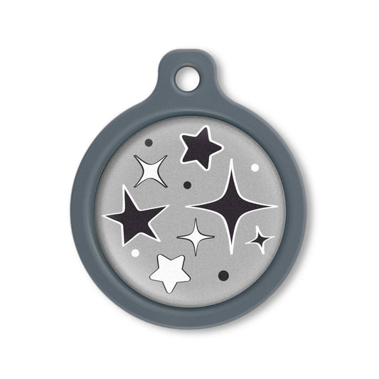 Blucky Starglow Grey Dog Tag large