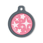 Blucky Starglow Dark Pink Dog Tag large