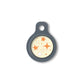 Blucky Starglow Pastel Yellow Dog Tag small