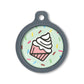 Blucky Sweetie Pastel Green Dog Tag large