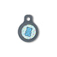 Blucky Sweetie Pastel Turquoise Dog Tag small