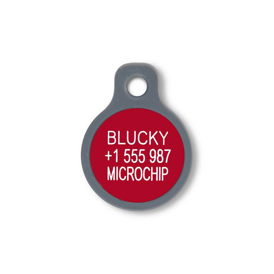 Blucky Christmas Elf Dog Tag small