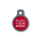 Blucky Elfie Dog Tag small