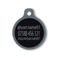 Blucky Social NFC Instagram Schwarz Tag medium