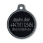 Blucky Social NFC TikTok Schwarz Tag large