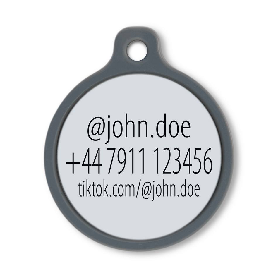 Blucky Social NFC TikTok Weiss Tag large